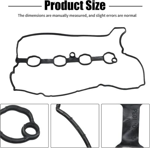PE0110235 Engine Valve Cover Gasket Replacement for Mazda 3 2012 2013 2014 2015 2016 2017 2018 2021 Replacement for Mazda CX-3 2016 2017 2018 2021 Replace PE0110235 in Saudi Arabia