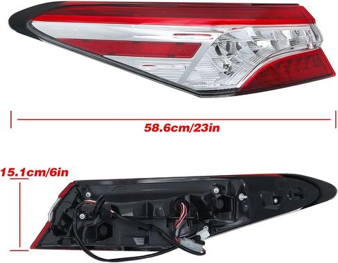 LABLT Driver Side Tail Light Assembly Replacement for Camry XSE/XLE 2018 2019 2020 Left Side Tail Light Assembly Replacement for 81560-06730 8156006730 in Saudi Arabia