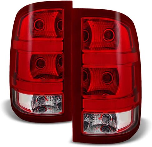 ACANII - For [Plug & Play] 2007-2013 GMC Sierra 1500 2500 3500HD Tail Lights Lamps Left+Right in Saudi Arabia