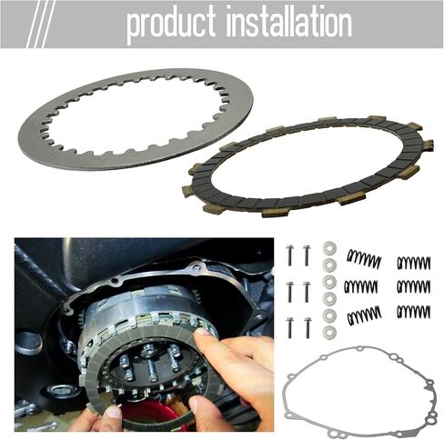 Heavy Duty Clutch Kit Friction Steel Plates & Cover Gasket for Yamaha YZF R1 YZFR1 YZF-R1 2009-2014 in Saudi Arabia
