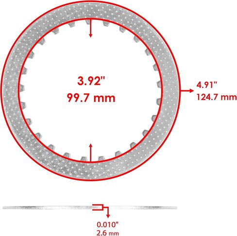 ألواح فولاذية للاحتكاك من قابض كالتريك وحشية متوافقة مع سوزوكي GSX-R600 GSXR600 1999 2000 in Saudi Arabia
