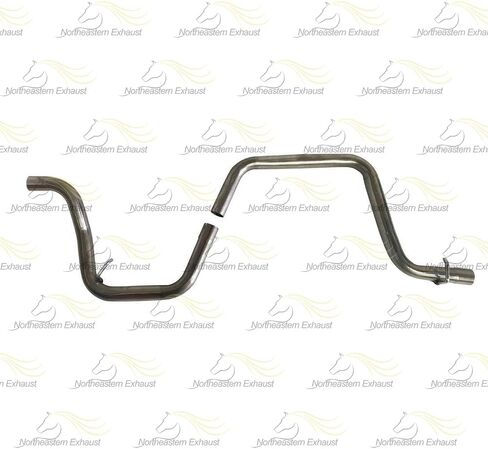 Northeastern Exhaust | Stainless Steel Resonator, Intermediate Pipe, Muffler Exhaust Kit Compatible for 2004-2008 Chevy Malibu 2.2L | Free Gasket and Clamps Included in Saudi Arabia