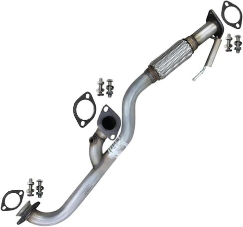 Exhaust Front Flex Y-Pipe Compatible for 2001-2006 Mazda Tribute 3.0L | Stainless Steel | Northeastern Exhaust | Free Gaskets and Bolt Kit Included | Automotive Replacement Part in Saudi Arabia