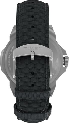 Timex Men's Expedition North Ridge 42mm Watch - Black Strap Green Dial Silver-Tone Case in Saudi Arabia