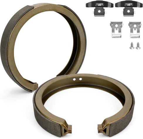Rear Brake Shoes Kit, S781 Parking Brake Shoes for Cadillac Deville/Escalade/DTS, Chevrolet Avalanche/Express/Silverado/Suburban/etc., GMC, Buick, Isuzu, Oldsmobile,Saab(Please Check The Model Year) in Saudi Arabia