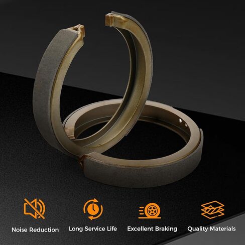 Rear Brake Shoes Kit, S781 Parking Brake Shoes for Cadillac Deville/Escalade/DTS, Chevrolet Avalanche/Express/Silverado/Suburban/etc., GMC, Buick, Isuzu, Oldsmobile,Saab(Please Check The Model Year) in Saudi Arabia