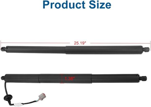 Rear Left & Right Tailgate Power Trunk Lift Support Shock Strut Compatible with Ford Explorer Police Interceptor Utility 2016 2017 2018 2019 Replacement for GB5Z78406A10A GB5Z14B351A in Saudi Arabia
