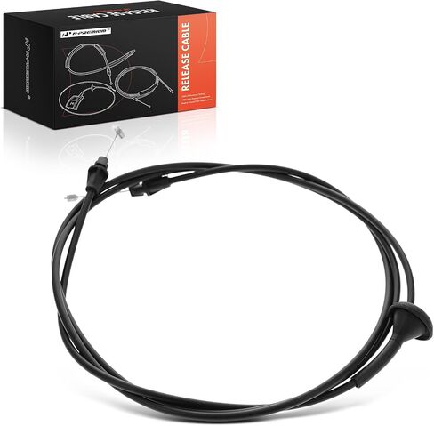 A-Premium Front Hood Latch Release Cable Without Handle Compatible with Ford F-150 F150 2015-2021, 83 Inch, Replace# FL3Z16916B, FL3Z16916A in Saudi Arabia
