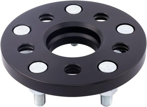 DCVAMOUS 4PC Black 5x100 to 5x4.5 Hubcentric Wheel Adapters 15mm with 12x1.25 Studs Compatible with Subaru 5 Lug 5x100 to 5x114.3 for 2013-2022 BRZ | 1995-2022 Impreza | 1998-2022 Forester in Saudi Arabia