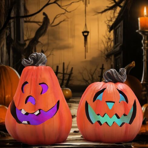 Halloween Gnomes Halloween Decoration Handcrafted Resin Halloween Gnomes Figurines Spooky Indoor and Outdoor Home Decor Suitable for Halloween Parties and Horror-Themed Events in Kuwait