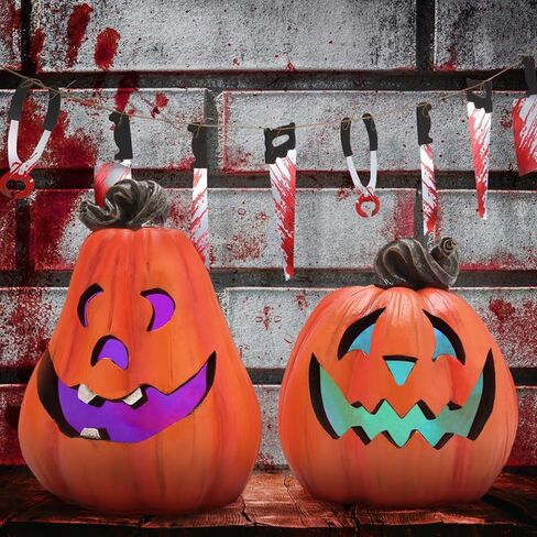 Halloween Gnomes Halloween Decoration Handcrafted Resin Halloween Gnomes Figurines Spooky Indoor and Outdoor Home Decor Suitable for Halloween Parties and Horror-Themed Events in Kuwait