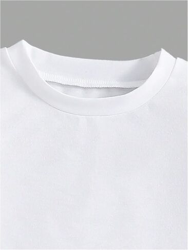 طقم ملابس WDIRARA للفتيات مكون من قطعتين تي شيرت بأكمام قصيرة وطبعة جرافيك وتنورة كارجو بطبعة مموهة in Kuwait