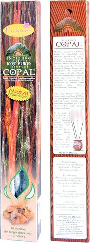 12 Boxes Copal 100% 10 Pack Incense Sticks VARITAS DE INCIENSE-Handcrafted in Mexico in Saudi Arabia