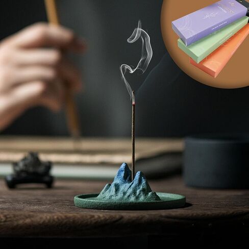 حامل عصا البخور واللافندر والفانيليا والبرتقال بثلاث نكهات in Kuwait