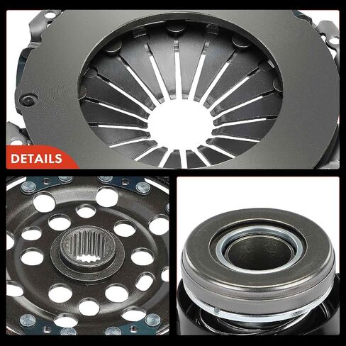 A-Premium Transmission Clutch Kit with Clutch Slave Cylinder Compatible with Mitsubishi Eclipse 2006-2011 3.8L, Replace# 6243272330 in Saudi Arabia