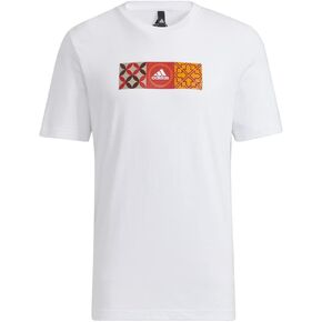 Adidas Men's Chinese New Year Graphic Tee, White in Saudi Arabia