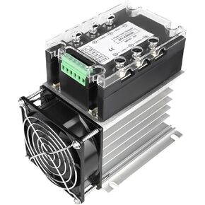 Three Phase AC 380V 25A-400A Voltage Regulating Module Power Regulator Thyristor Solid State Relay Dimming Potentiometer Control(25A) in Saudi Arabia