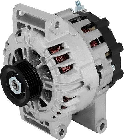 SCITOO Alternator Fit for Buick for Regal 2012 2015-2016,for Chevrolet for Equinox 2010-2015,for GMC for Terrain 2010-2016 - 12V 120Amp CW 5-Groove Pulley, Replace 11459 400-40144 TG12C067 13500315 in Saudi Arabia