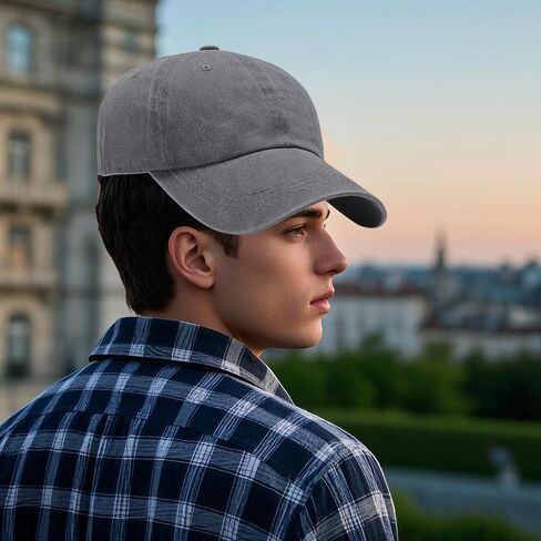 2-Pack Baseball Cap, Adjustable Size Summer Athletic Hat for Running Workouts and Outdoor Activities in Saudi Arabia