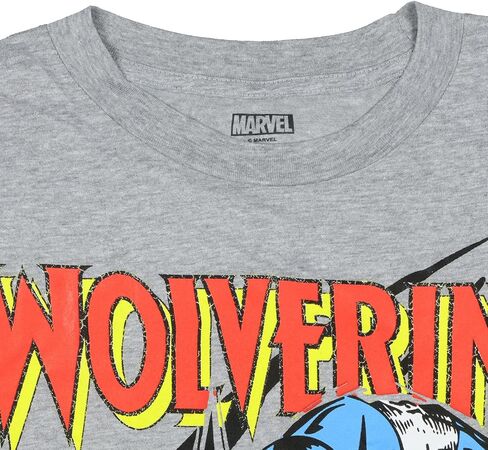 Marvel Comics Wolverine Shirt Mens Snikt Adult Short Sleeve Graphic Tee For Men And Women in Saudi Arabia