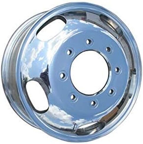 Aluminum Front Wheel - Polished, 17 X 6.5 Inch - Compatible With 2005-2019 Ford F-350 Super Duty in Saudi Arabia