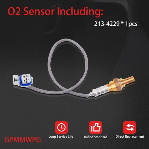 1PCS O2 Sensor 213-4229, 02 Sensor, Oxygen Sensor Compatible with Chevrolet for Express for Silverado for Suburban for GMC for Envoy for Savana for Sierra for Yukon in Saudi Arabia