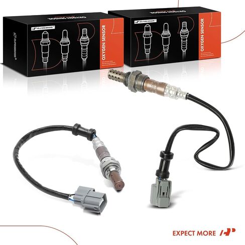 مستشعر الأوكسجين A-Premium O2 متوافق مع Honda Civic 2003 2004 2005، 1.3 لتر، المنبع والمصب، مجموعة من قطعتين in Saudi Arabia