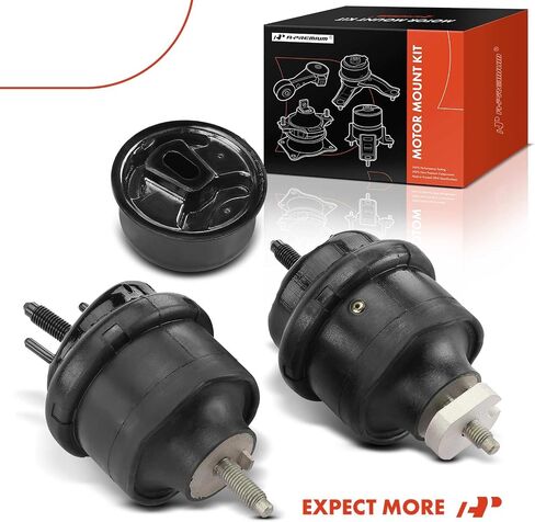 A-Premium 3PCS Engine Motor Mount and Torque Strut Bushing Compatible with Ford Five Hundred, Freestyle & Mercury Montego, 2005 2006 2007, 3.0L, Replace# 5F9Z6068A, 5F9Z6038BA in Saudi Arabia