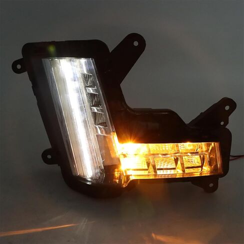Left and Right Fog Lights Assembly Replacement for Escalade 2015-2020 w/Crash Imminent Braking Clear Lens GM2530139 GM2531139 in Saudi Arabia