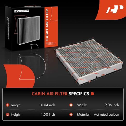 A-Premium 2-PC Cabin Air Filter with Activated Carbon Compatible with Mercedes-Benz CLA250, CLA35/CLA45 AMG, CLA45 AMG S, GLA250, GLA35/GLA45/GLB35/A35 AMG, GLB250, A220, A250, EQB 250+, EQB 300/350 in Saudi Arabia