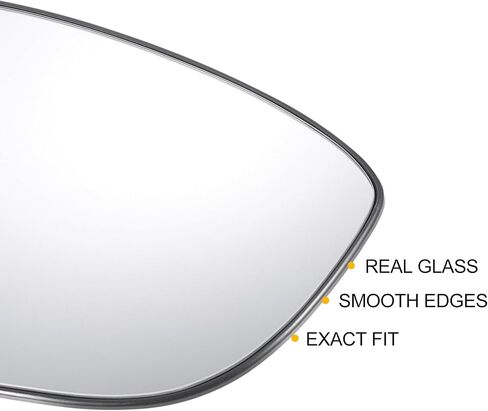 X AUTOHAUX Car Rearview Right Passenger Side Mirror Glass Replacement W/Backing Plate Non-heated White Glass for Honda Accord 2018-2022 in Saudi Arabia