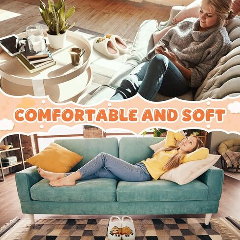 Cozy Sloth Slippers Cute House Shoes Winter Warm Fuzzy Slippers for Women Animal Lovers Gifts in Saudi Arabia