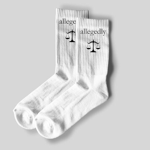 Lawyer Novelty Socks–Funny Lawyer Gifts for Birthday, Christmas, Graduation, Office Party and More. in Saudi Arabia