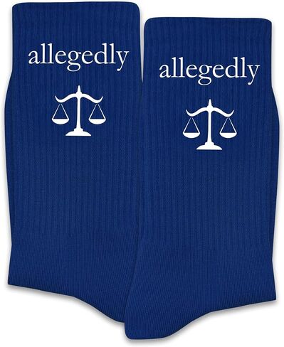 Lawyer Novelty Socks–Funny Lawyer Gifts for Birthday, Christmas, Graduation, Office Party and More. in Saudi Arabia