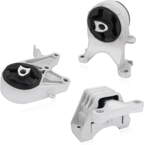 JDMON 3PCS Engine Motor Transmission Mount Replacement for 2009-2012 Chevrolet Malibu L4 2.4L 6 Speed Compatible with A5398, A5503, A5504 in Saudi Arabia