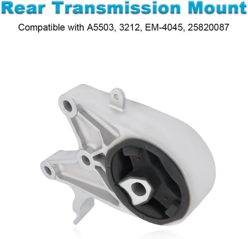 JDMON 3PCS Engine Motor Transmission Mount Replacement for 2009-2012 Chevrolet Malibu L4 2.4L 6 Speed Compatible with A5398, A5503, A5504 in Saudi Arabia