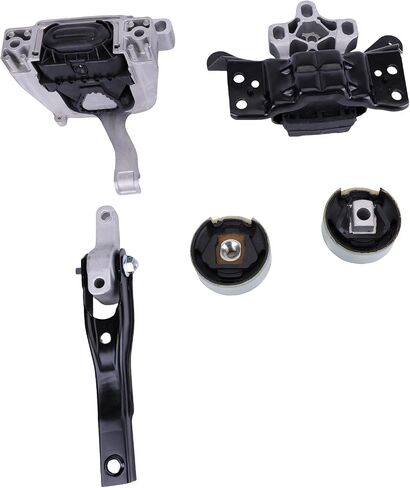 5Pcs Engine Motor Mount Set for Audi A3 S3 2015-2019 for Golf GTI Jetta 2015-2019 Rear Upper Lower Torque Strut Rear Left Right Engine Mounts Replace A4085 A4934 A4935 R3057 9918 9919 9985 9917 in Saudi Arabia