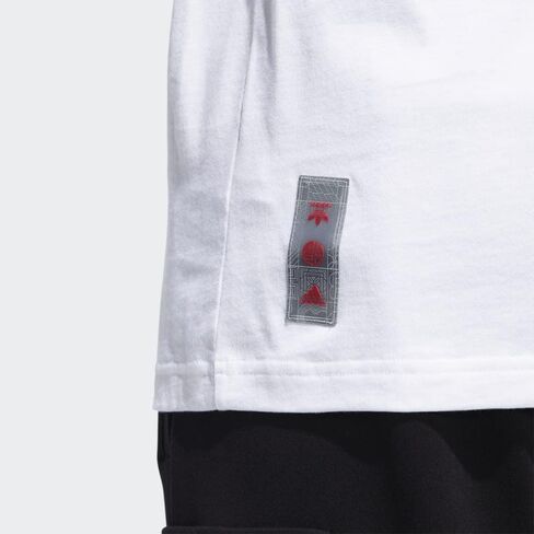 Adidas Men's Chinese New Year Graphic Tee, White in Saudi Arabia
