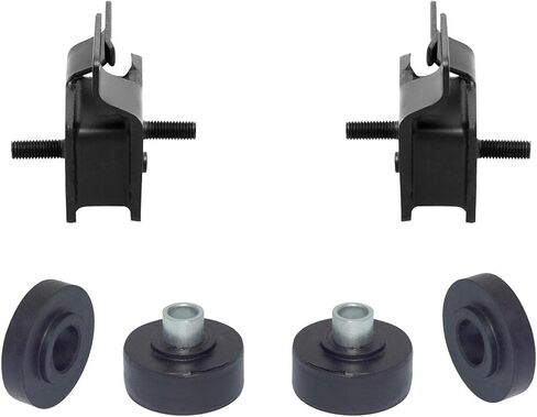 Front Engine Motor Mount Replacement Parts for Dodge D250 D350 W250 W350 5.9L Diesel 1989-1993 6pc With Automatic Transmission Mounts in Saudi Arabia