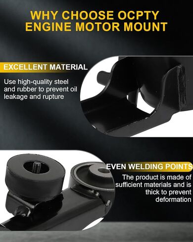 OCPTY 4PCS Engine Motor Mount and Transmission Mount Set Compatible for Toyota Avalon 2013-2018 & Lexus ES350 2013-2017, 3.5L, Automatic Transmission, Replace # 1236231060, 123720H090 in Saudi Arabia