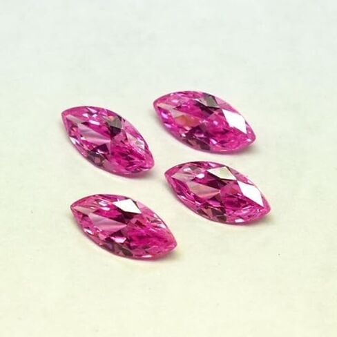 Natural Pink Sapphire 4 Pcs Lot Marquise Cut Certified Loose Gemstone for Jewellery Making in Saudi Arabia