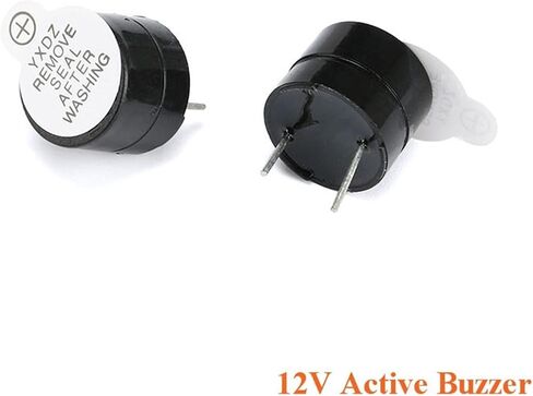 100pcs 12V Active Buzzer Alarm Sounder Speaker Electromagnetic Long Continous Beep Tone in Saudi Arabia