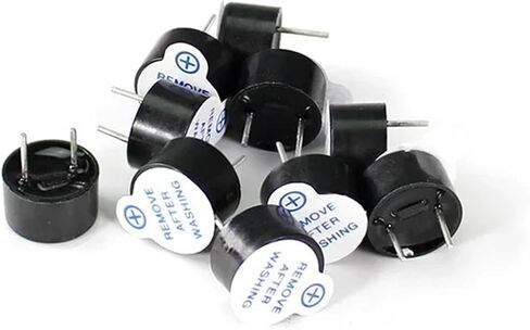 10PCS 5V Active Alarm Buzzer Beeper 9 * 5.5mm TMB09A05 Mini Active Piezo Buzzer in Saudi Arabia