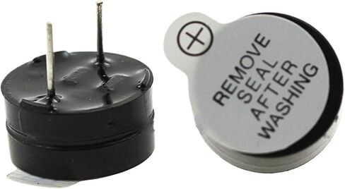 20PCS Ultra Thin Buzzer 3V 5V 12V Active 12065 12 * 6.5mm Split Long Sound Electromagnetic Type(5V(Blue)) in Saudi Arabia