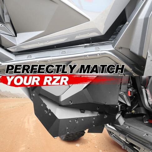 ستارة باب سفلية A & UTV PRO وعجلة خلفية جيدة لـ Polaris RZR PRO XP 2020 2021 2022 2023 2024، ألواح الأبواب السفلية، واقي من الرذاذ، مشاعل، واقيات الطين، ملحقات، مقعدان in Saudi Arabia