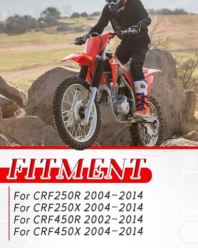 تجميع أنبوب خانق للدراجة النارية باستخدام الحاسب الآلي لـ CRF250R/250X/450X 2004-2014، CRF450R 2002-2014 دراجة ترابية، أحمر in Kuwait