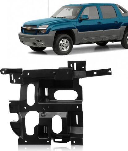 CarPartsDepot Headlamp Mounting Panel Right & Left Compatible with 2002-2006 Avalanche & 2003-2007 Chevy Silverado 1500 2500 HD/3500 GM1221130 GM1221131 in Saudi Arabia