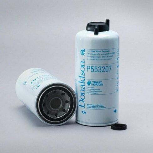 Donaldson P553207 Fuel Filter, 8.63" Water Separator Type, Spin-On Style, Cellulose Media Type in Saudi Arabia
