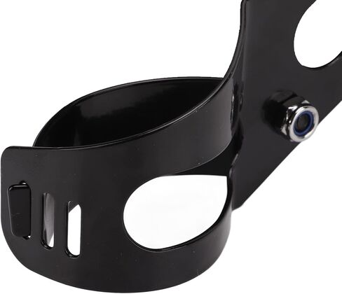 Yosoo Health Gear Motorcycle Headlight Housing Bucket 7in Headlamp Shell Headlight Cover, Universal Bucket Mount Replacement for LED Headlamp 38-51mm Fork Tubes, Matte Black Headlight Cover in Saudi Arabia