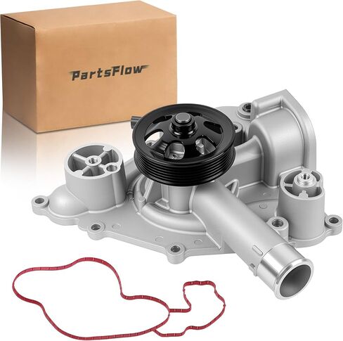PartsFlow AW6653 Engine Water Pump 5038668AA Compatible with 2011-2020 Chrysler 300 Dodge Challenger Jeep Grand Cherokee 6.4L 5.7L 53022340AC 53022340AF in Saudi Arabia